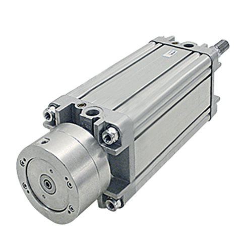 Univer Pneumatic actuators with brass ball valves Series YR